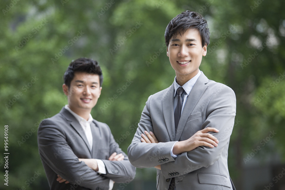 Portrait of young business person