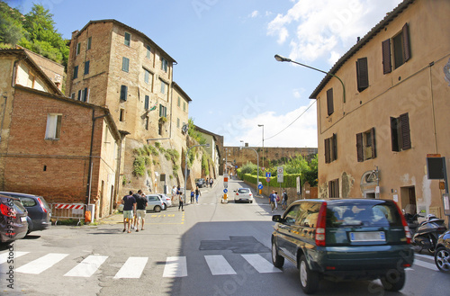 vista de Siena, La Toscana, Italia