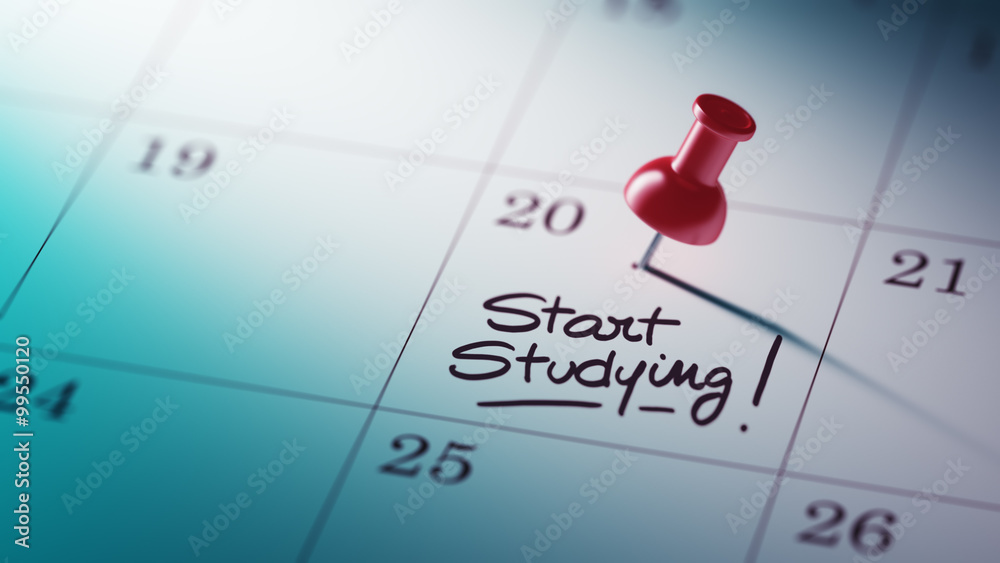 Concept image of a Calendar with a red push pin. Closeup shot of Concept image of a Calendar with a red push pin. Closeup shot of