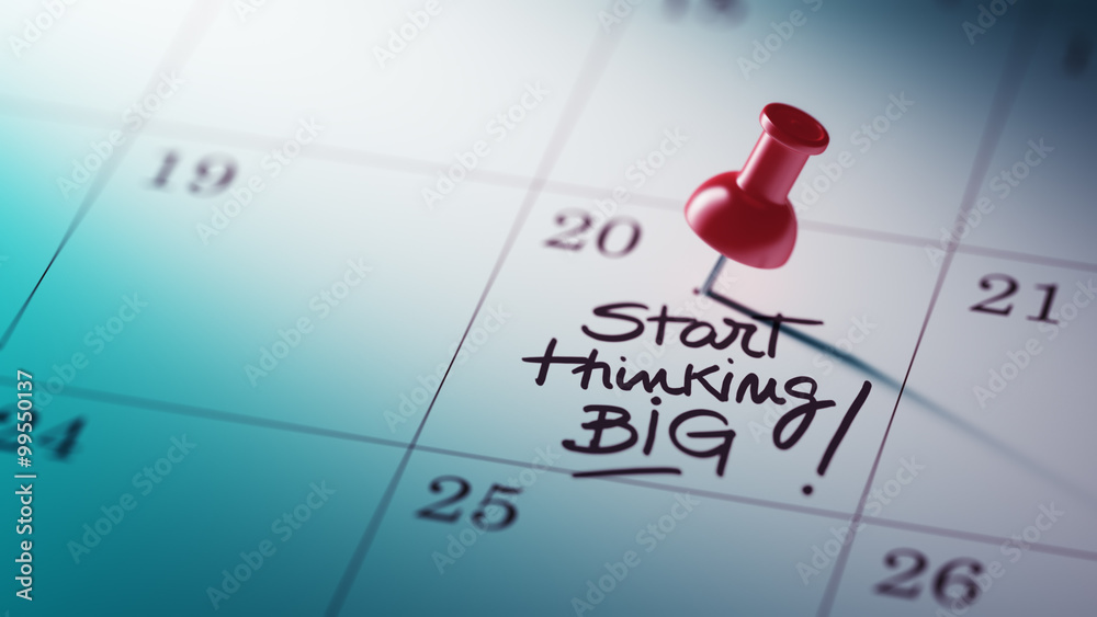 Concept image of a Calendar with a red push pin. Closeup shot of Concept image of a Calendar with a red push pin. Closeup shot of