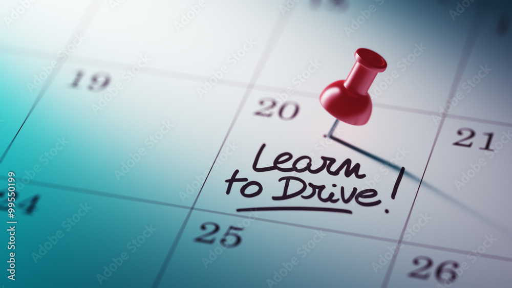Concept image of a Calendar with a red push pin. Closeup shot of Concept image of a Calendar with a red push pin. Closeup shot of