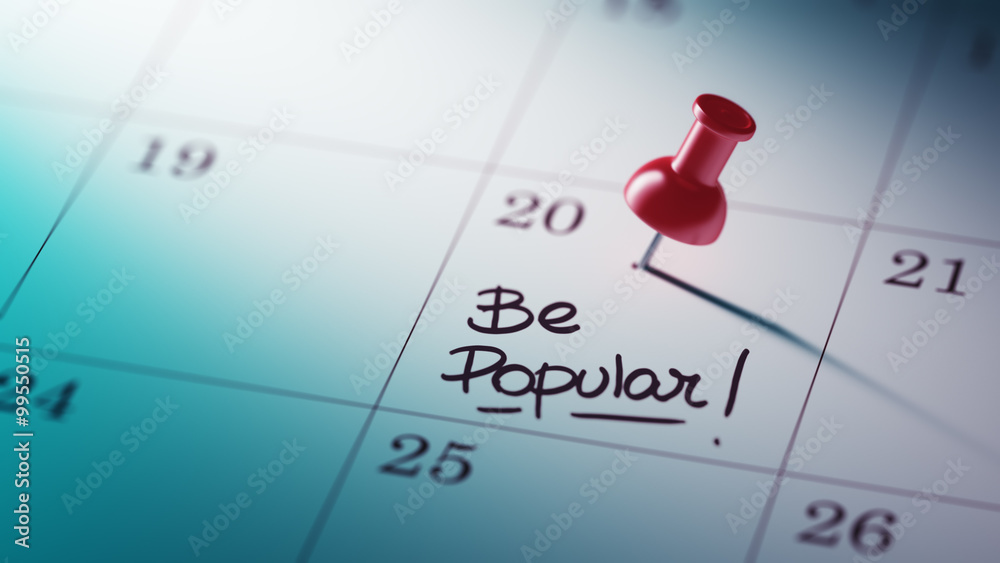 Concept image of a Calendar with a red push pin. Closeup shot of Concept image of a Calendar with a red push pin. Closeup shot of