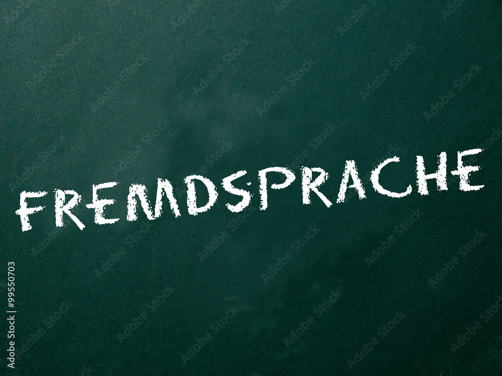 Obraz premium Fremdsprache