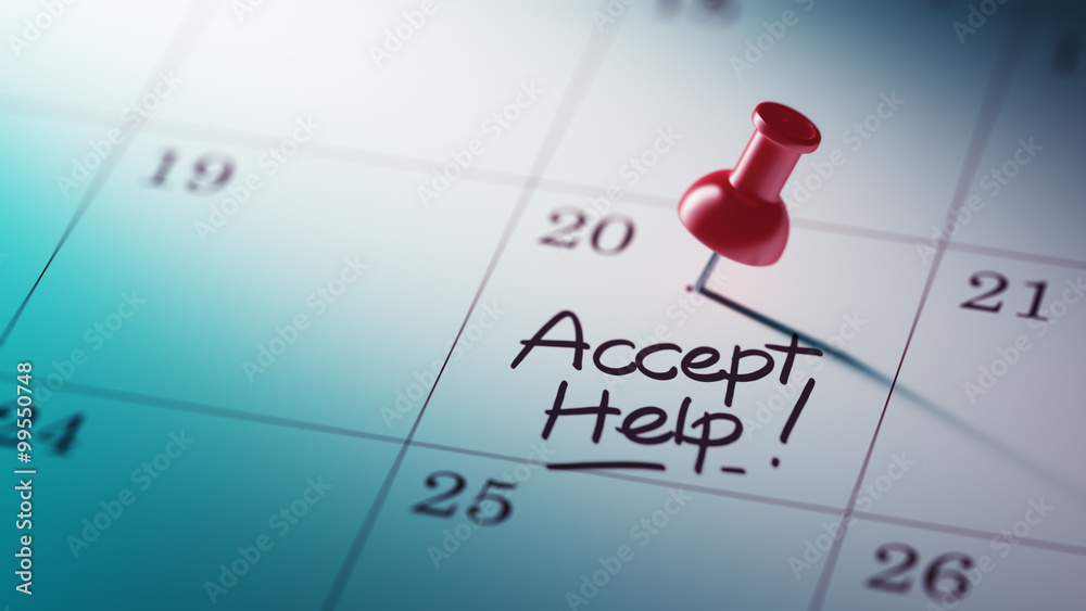 Concept image of a Calendar with a red push pin. Closeup shot of Concept image of a Calendar with a red push pin. Closeup shot of