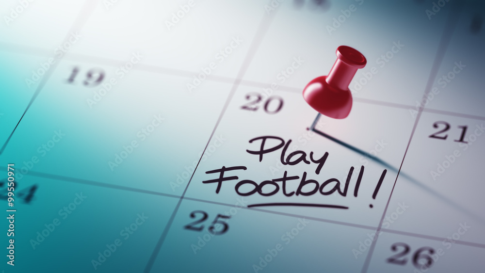 Concept image of a Calendar with a red push pin. Closeup shot of Concept image of a Calendar with a red push pin. Closeup shot of
