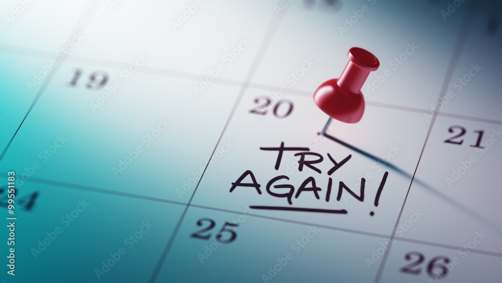 Concept image of a Calendar with a red push pin. Closeup shot of Concept image of a Calendar with a red push pin. Closeup shot of