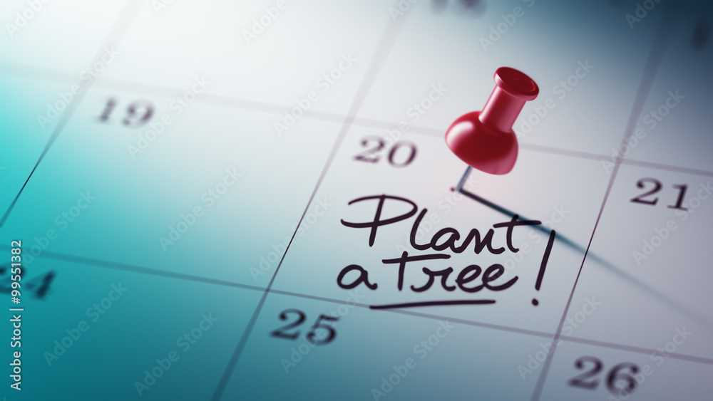 Concept image of a Calendar with a red push pin. Closeup shot of Concept image of a Calendar with a red push pin. Closeup shot of