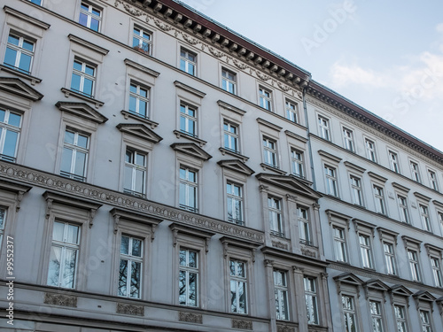 Row of Apartment Buildings