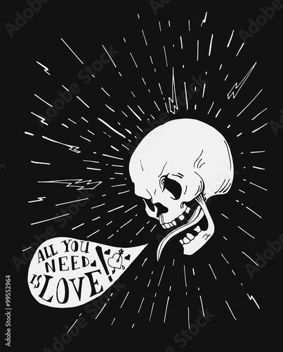 Hand drawn vintage tattoo s...