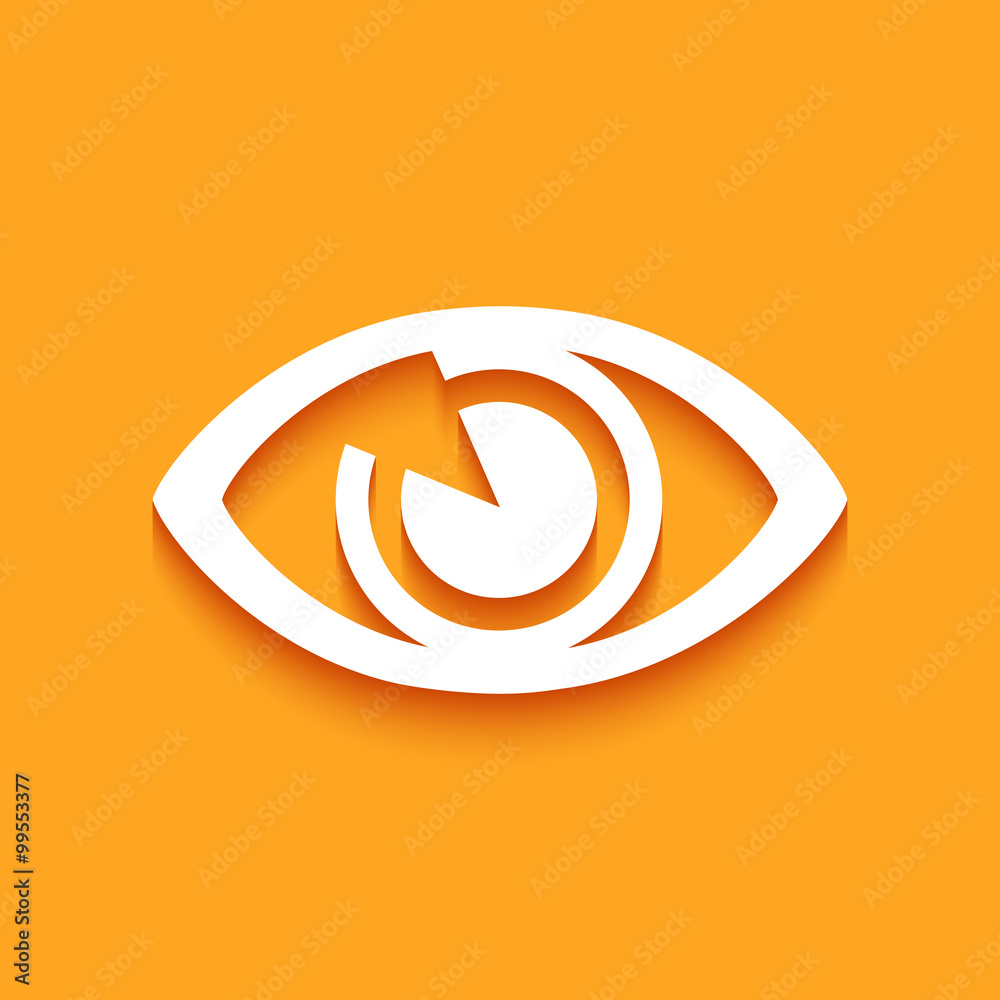 Obraz premium Logo œil.