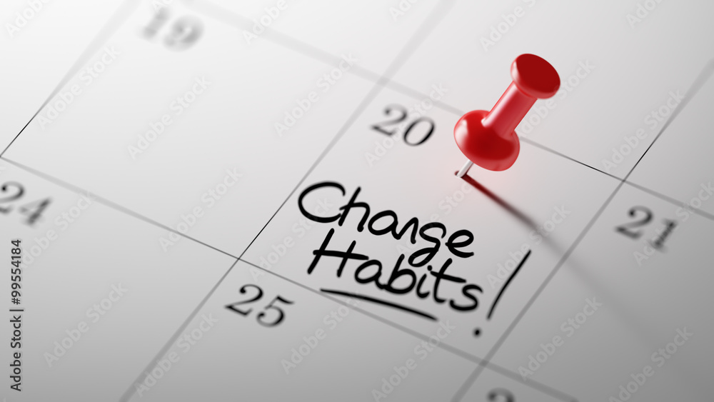 Concept image of a Calendar with a red push pin. Closeup shot of Concept image of a Calendar with a red push pin. Closeup shot of
