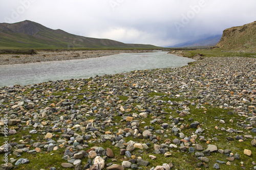 River in Qinghai province, China