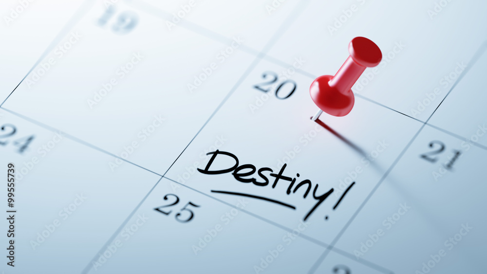 Concept image of a Calendar with a red push pin. Closeup shot of Concept image of a Calendar with a red push pin. Closeup shot of