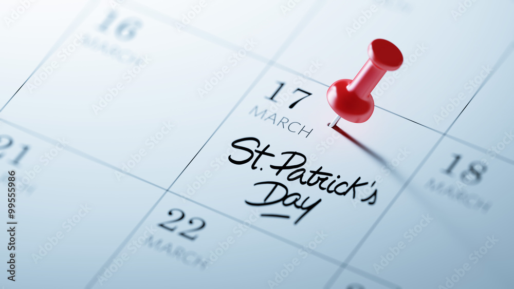 Concept image of a Calendar with a red push pin. Closeup shot of Concept image of a Calendar with a red push pin. Closeup shot of