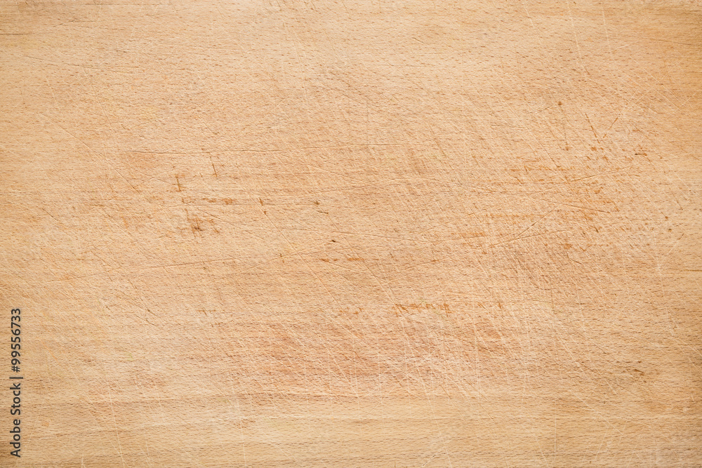 Fototapeta premium Close up of a wooden chopping board