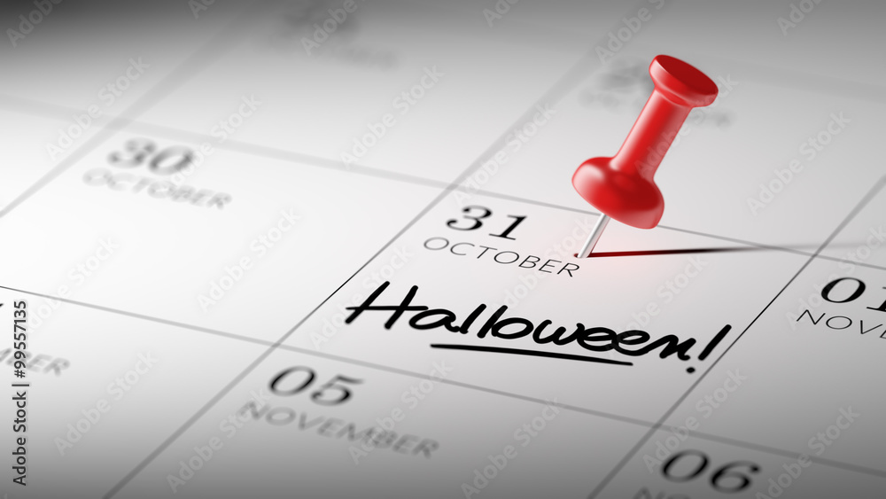 Concept image of a Calendar with a red push pin. Closeup shot of Concept image of a Calendar with a red push pin. Closeup shot of