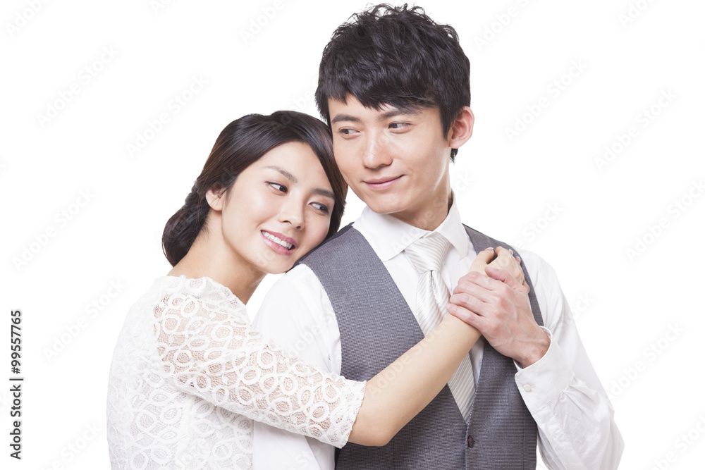 Happy young couple with sweet love