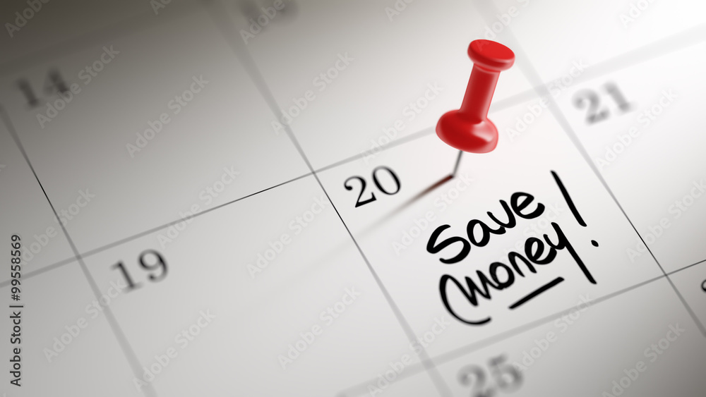 Concept image of a Calendar with a red push pin. Closeup shot of Concept image of a Calendar with a red push pin. Closeup shot of