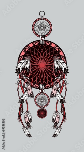 Indian dreamcatcher of shaman