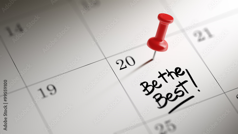 Concept image of a Calendar with a red push pin. Closeup shot of Concept image of a Calendar with a red push pin. Closeup shot of