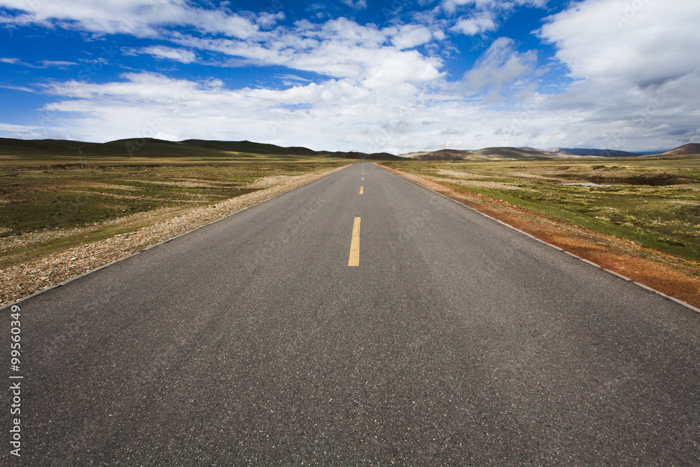 Road in Tibet, China