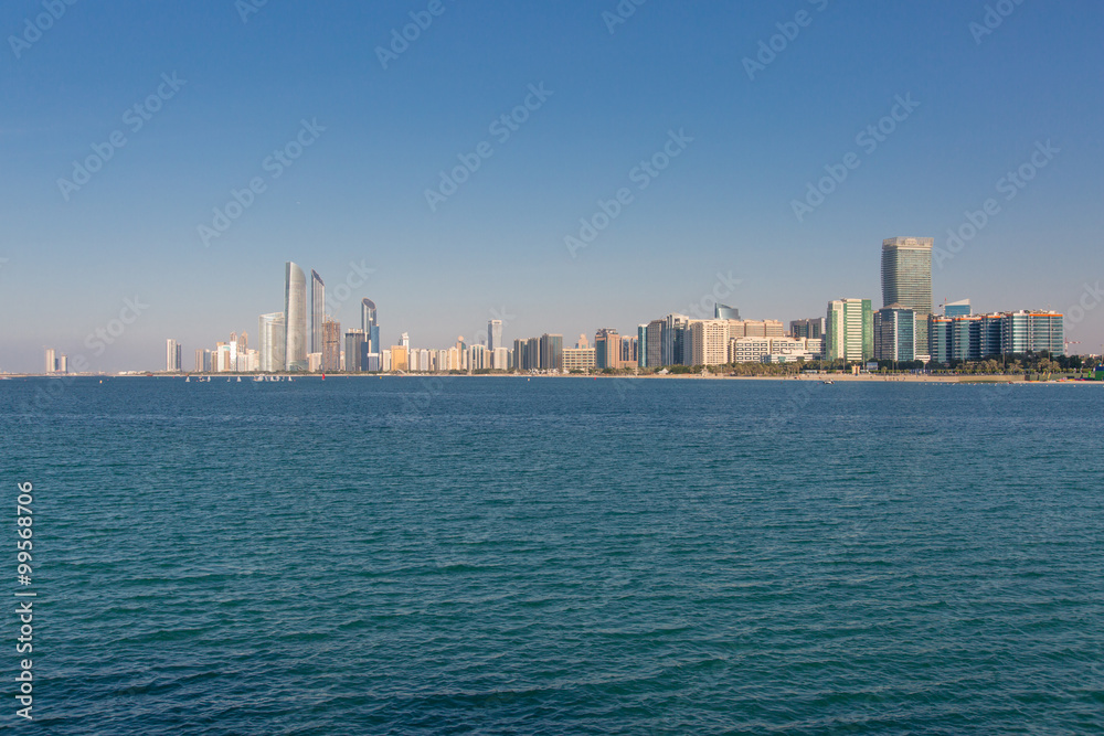 Abu Dhabi Skyline - Panorama