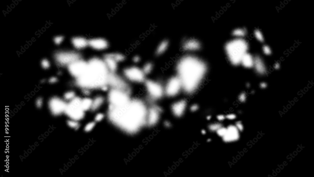 Fading In Reveal Transition Cloud Form