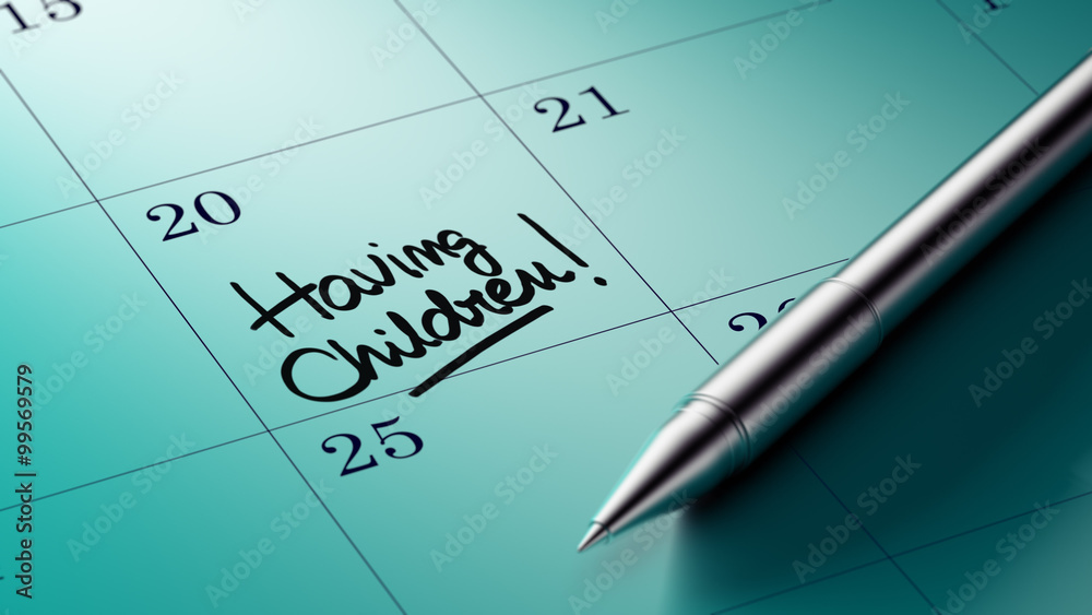 Closeup of a personal agenda setting an important date written w Closeup of a personal agenda setting an important date written w