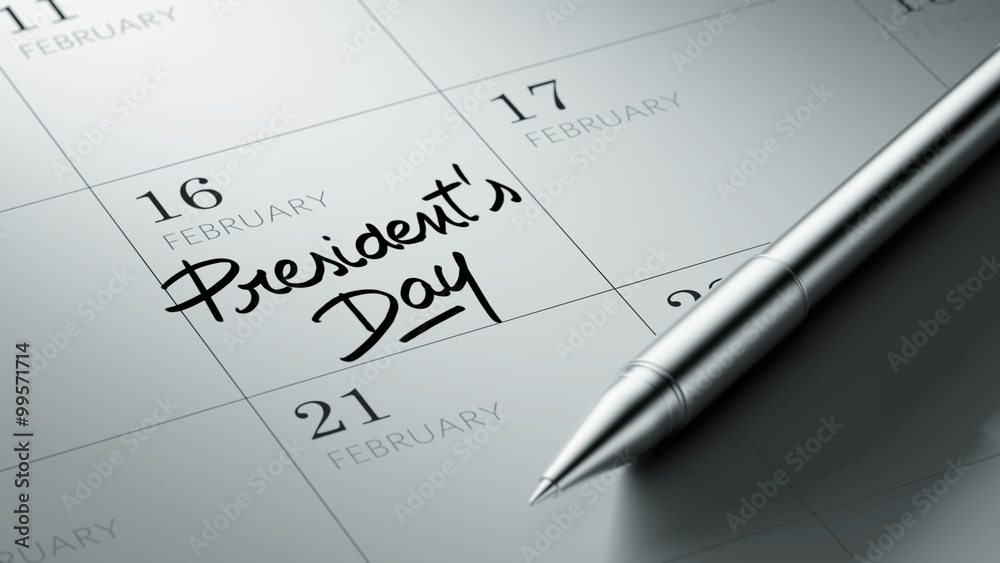 Closeup of a personal agenda setting an important date written w Closeup of a personal agenda setting an important date written w