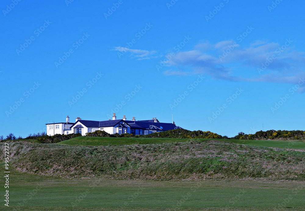 Clubhouse, Royal Aberdeen Golf Club, Aberdeen, Scotland Clubhouse, Royal Aberdeen Golf Club, Aberdeen, Scotland
