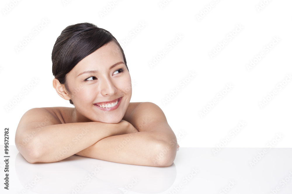 Portrait of a Happy Beautiful Young Woman Portrait of a Happy Beautiful Young Woman