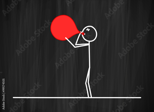 tafel mk luftballon aufblasen III