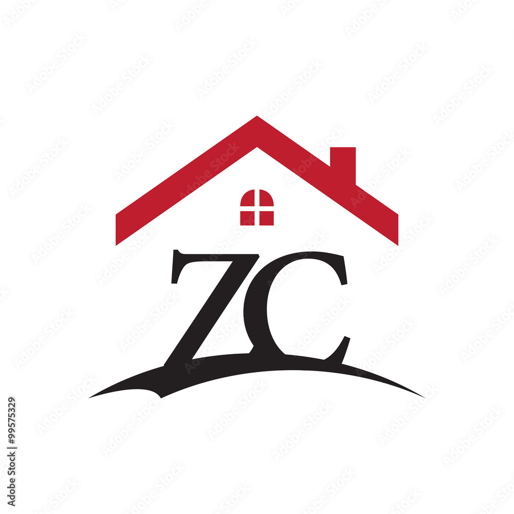 innitial letter logo with roof and window innitial letter logo with roof and window