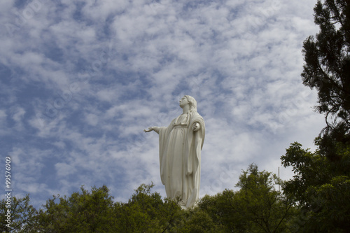 Virgin Mary, San Cristobal Hill, Santiago, Chile