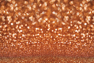 copper glitter texture abstract background