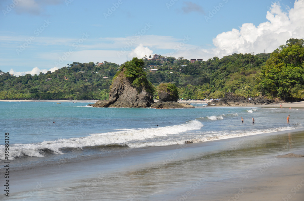 Beach at Manuel Antonio National Park, Costa Rica Beach at Manuel Antonio National Park, Costa Rica