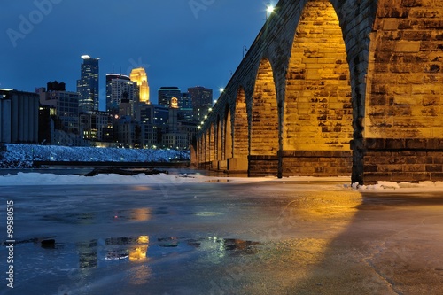Stone Arch Bridge in Minneapolis