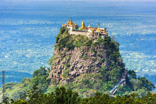 Mt. Popa, Mandalay Division, Myanmar. photo