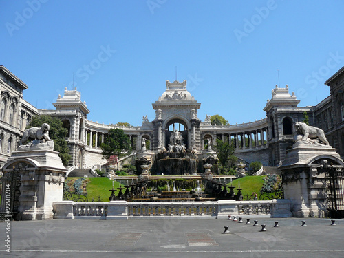 Longchamp Palace in Marseille, France photo