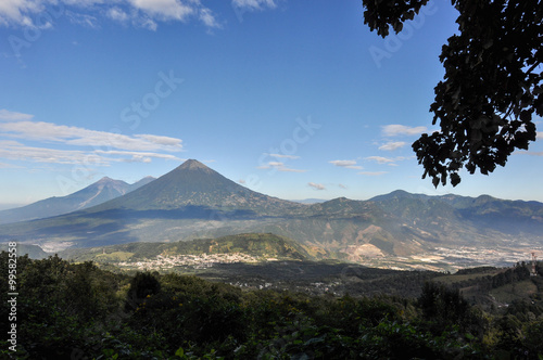 Volcan Pacayan in Antigua  Guatemala