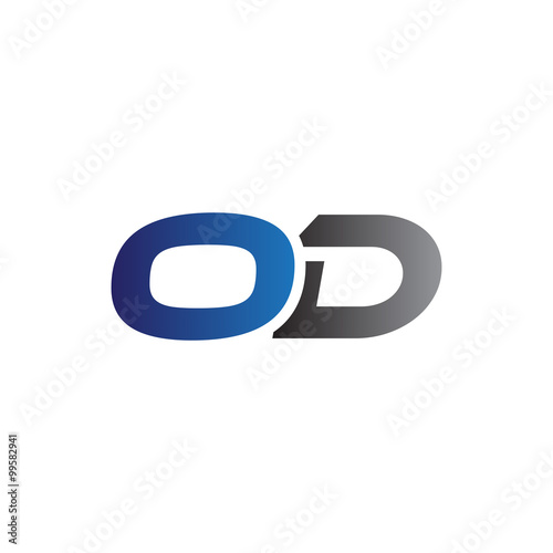 Simple Modern letters Initial Logo od