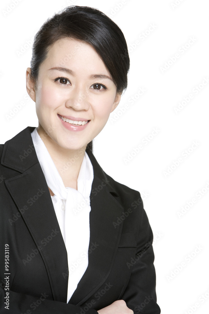 Portrait of young businesswoman Portrait of young businesswoman