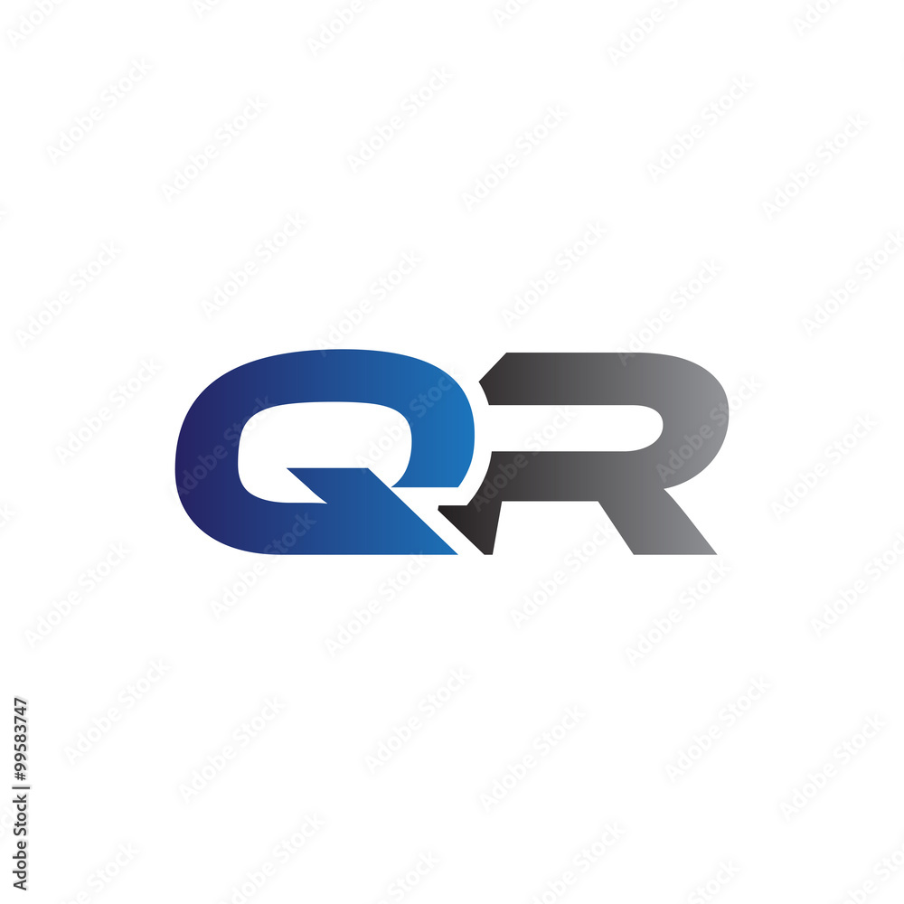 Simple Modern letters Initial Logo qr Simple Modern letters Initial Logo qr
