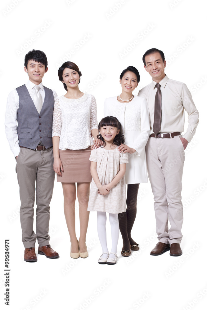 Portrait of happy family Portrait of happy family
