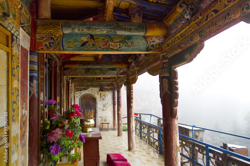 Mati Temple in Gansu province, China photo