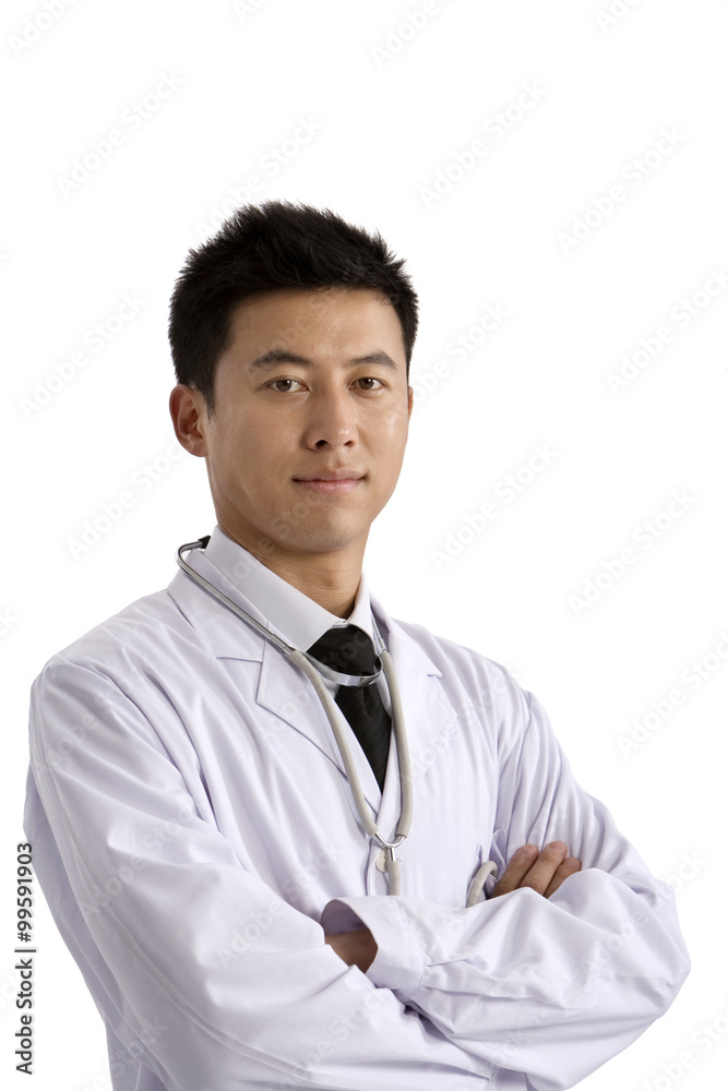 Portrait of a young healthcare worker Portrait of a young healthcare worker