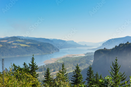 Fotografie Columbia River Gorge, Oregon, USA