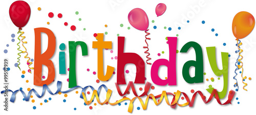 Birthday - Geburtstag