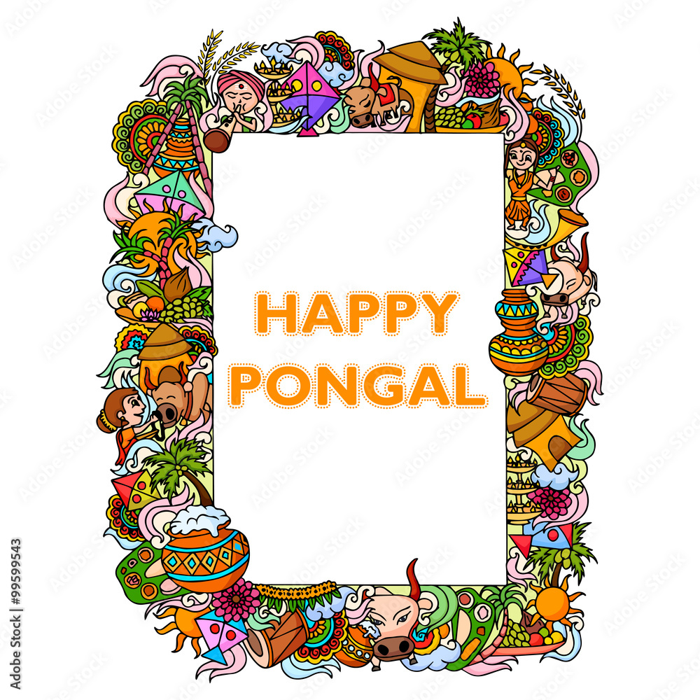 Pongal Drawing Easy/ Pongal Festival Drawing/Pongal Pot Drawing/How To Draw  Pongal - YouTube