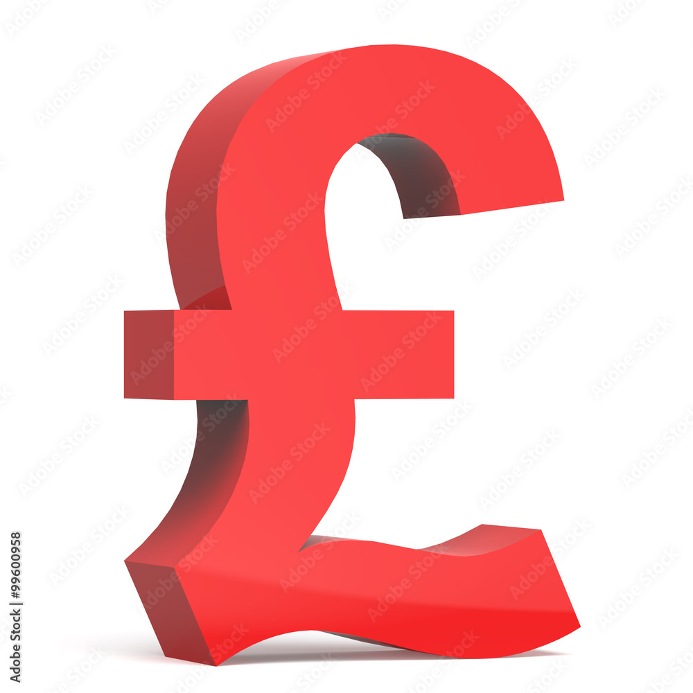 3D red pound sign 3D red pound sign